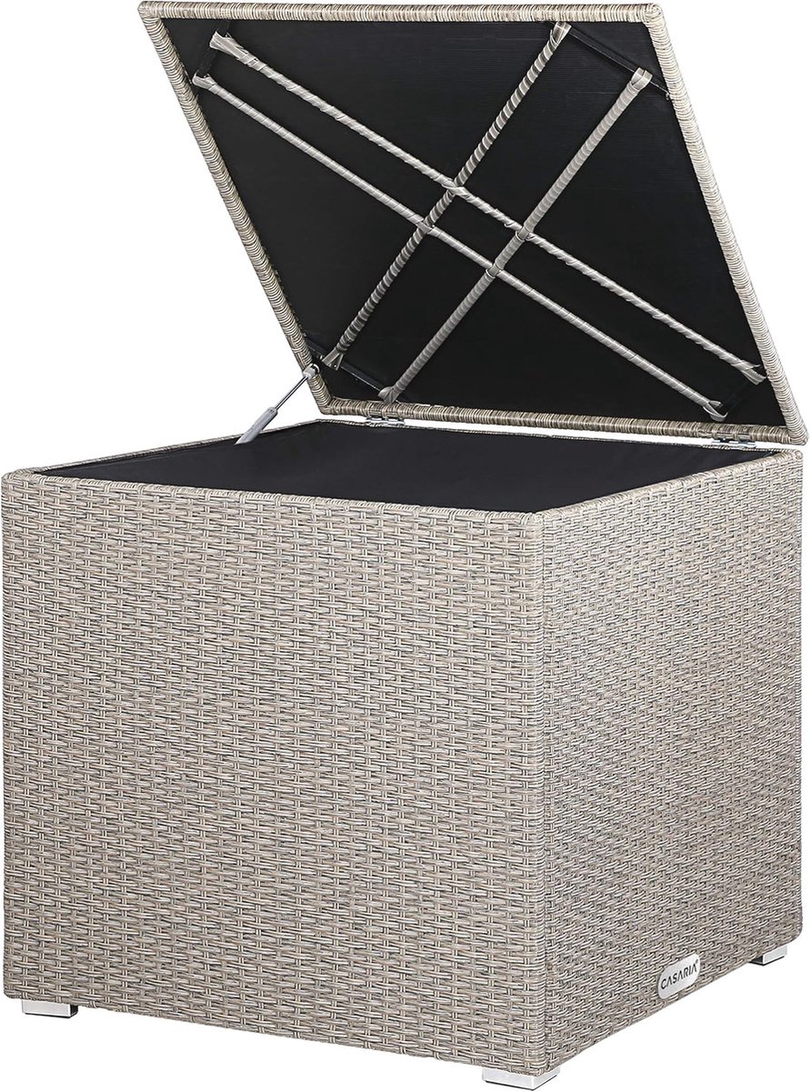 waterdichte kussenbox 318l voor tuin en balkon ruimte voor kussens en tuinaccessoires