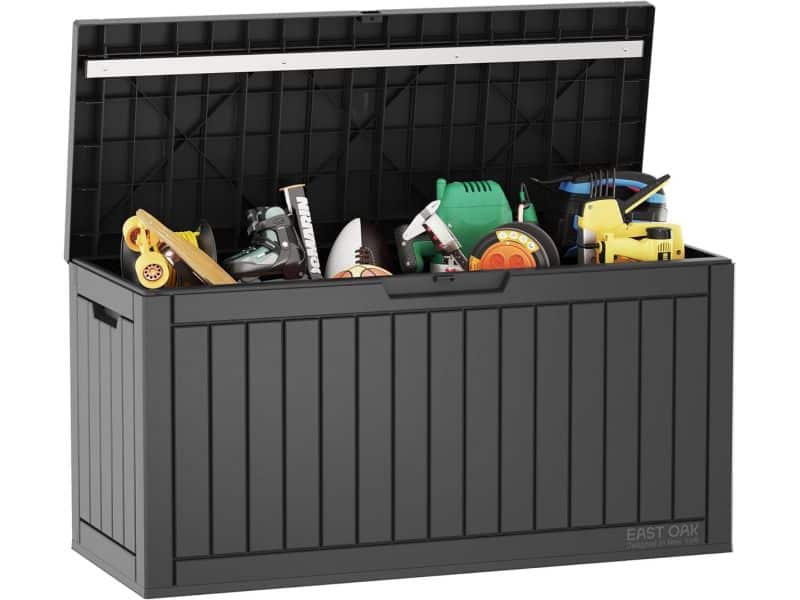 Waterdichte Opbergbox voor Tuin, Balkon en Terras - 227 Liter Kussenbox - Weerbestendig en UV-Beschermd - 107 x 43 x 55 cm