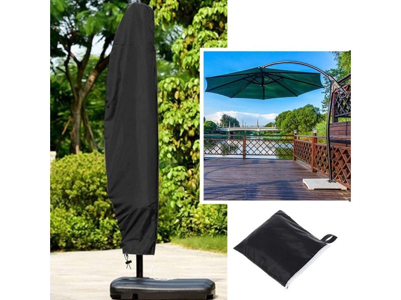 Waterdichte Patio Paraplu Covers met Rits - Parasolhoes Cantilever 210D