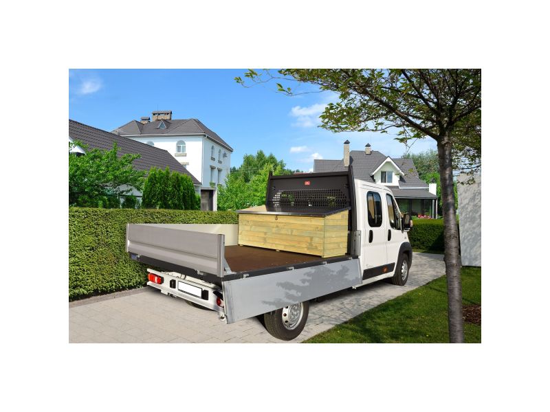 Weka Kussenbox 360 - Hout - Geïmpregneerd - 191x88x32cm