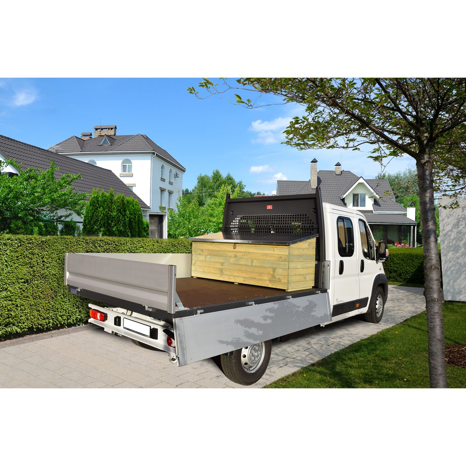 weka kussenbox 360 hout geïmpregneerd 191x88x32cm