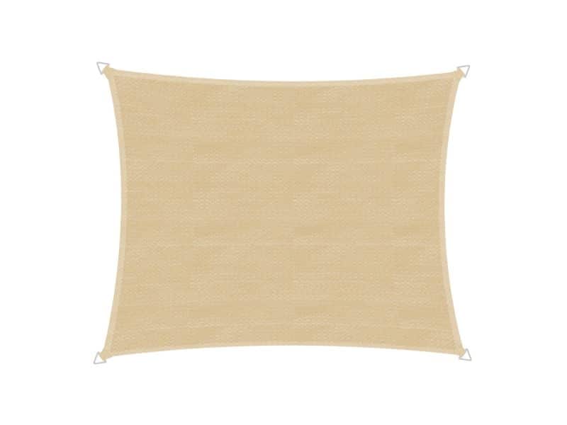 Windhager Schaduwdoek Capri Rechthoek Champagne 4x5m