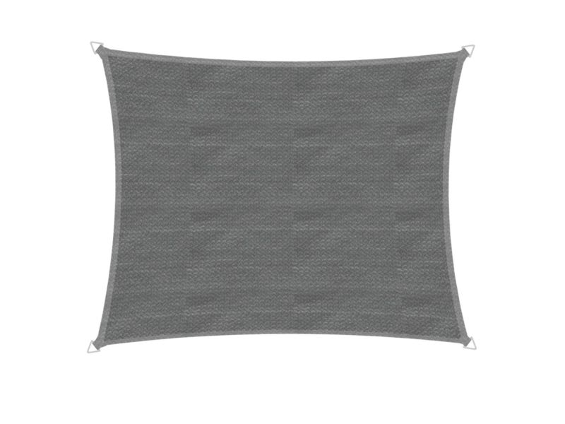 Windhager Schaduwdoek Capri Rechthoek Grijs 4x5m