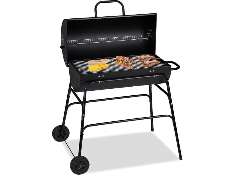 XXL Houtskool Barbecue met Deksel - Verstelbare Ventilatie, Ideaal voor