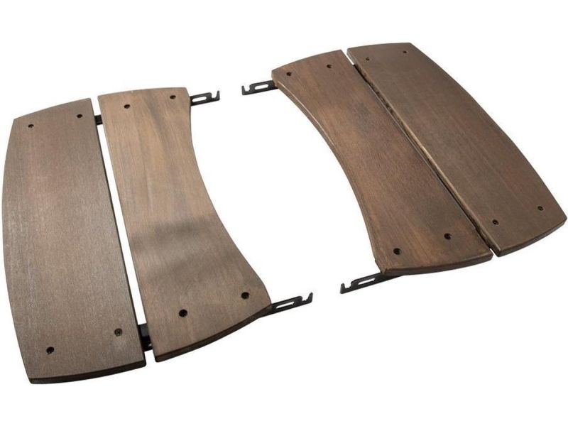 Zijplankjes voor Big Green Egg BBQ L