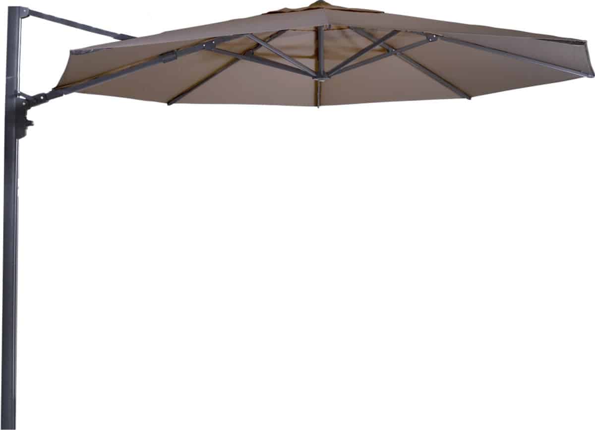 zweefparasol virgo up taupe Ø3,5mtr