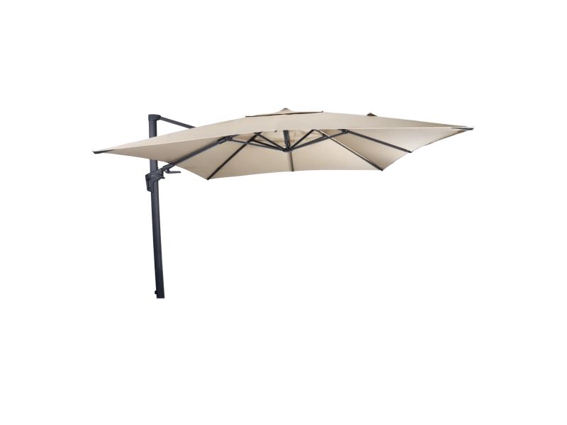 Zweefparasol VirgoFlex ecru 3x3mtr