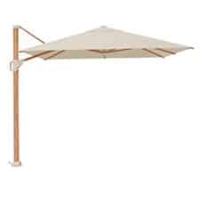 zweefparasol voyager t1 250x250cm teak spuncrylic (champagne)