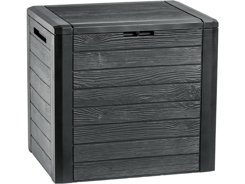 Zyrex® Opbergbox Tuin - Opbergbox Tuinkussenbox - Keter Opbergbox - Grijs - 59cm x 55cm x 46cm