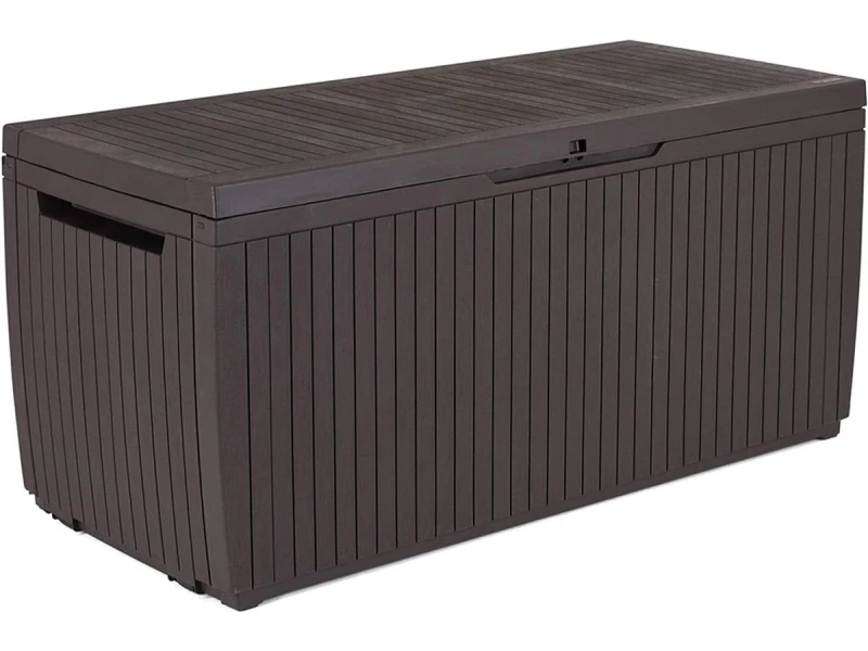 123 x 535 x 57 cm Outdoor Plastic Opbergdoos Tuinmeubilair