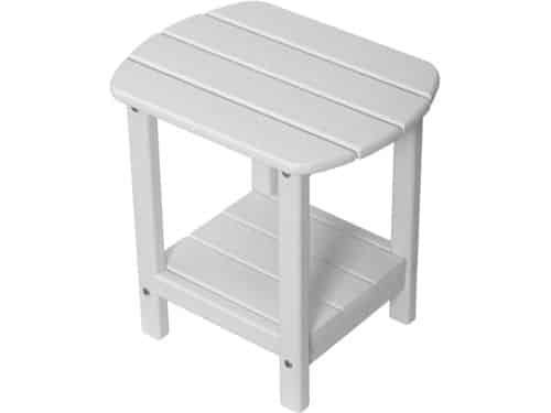 16,5 inch Outdoor Bijzettafel - Duurzame HDPE Kunststof Bijzettafel Voor