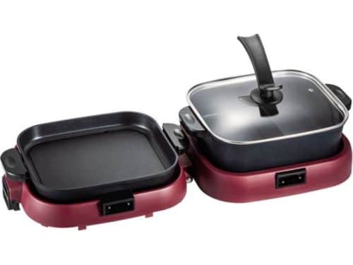 2 in 1 Bbq Grill Hot Pot 2100W Multifunctionele Elektrische