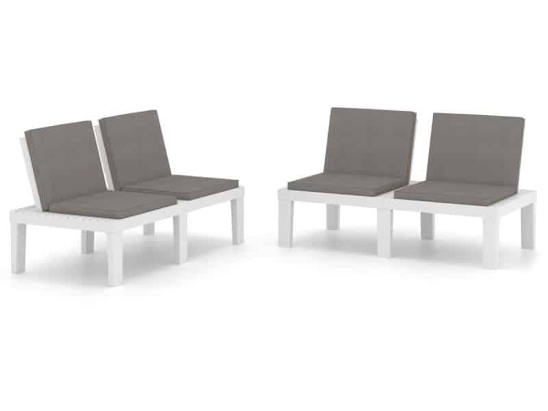 2 st Loungebanken | tuinbank | Tuinbankje | Buitenbank met