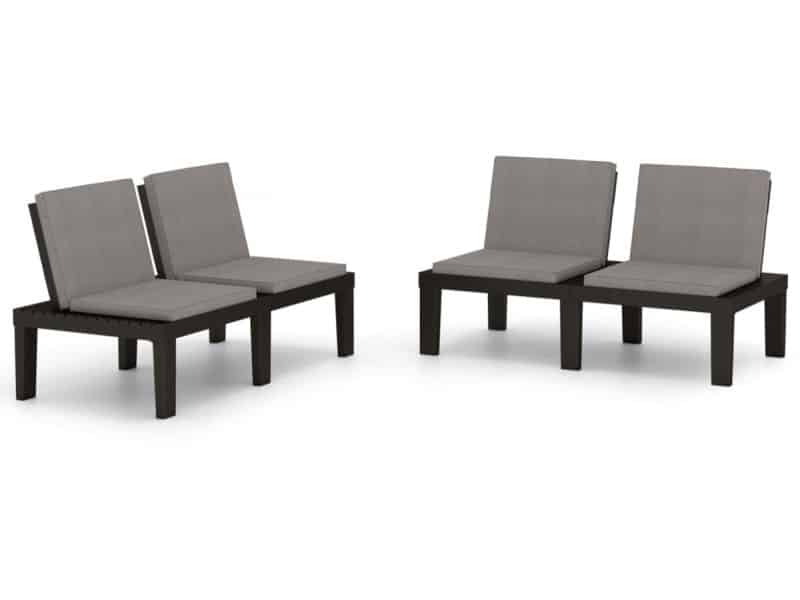 2 st Loungebanken | tuinbank | Tuinbankje | Buitenbank met