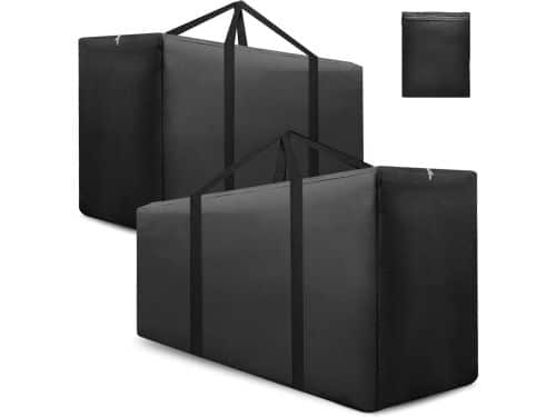 2 Stuks XL Waterdichte Opbergtas voor Buitenmeubels en Terraskussens