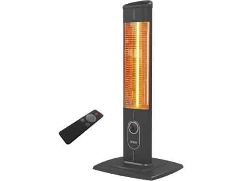 2300 W Vrijstaande Kachel met Afstandsbediening - Carbon Infraroodstraler voor