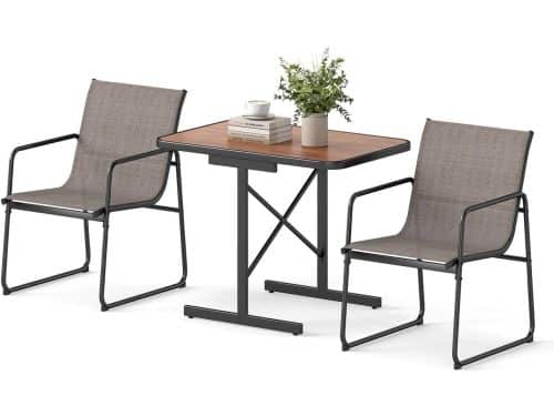 3-delige Tuinmeubelset - Bistroset - Balkonset - Terrasmeubilair - Tuinmeubilair