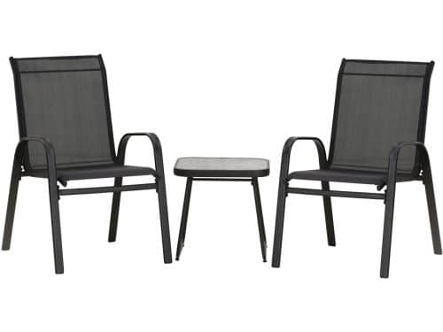 3-delige Tuinset - Tuinmeubelset - Balkonset - Loungeset - Terrasmeubel