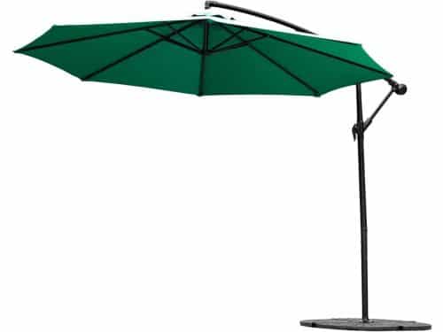 3 Meter Zwevende Parasol - Verstelbare Terrasparasol voor Buiten met