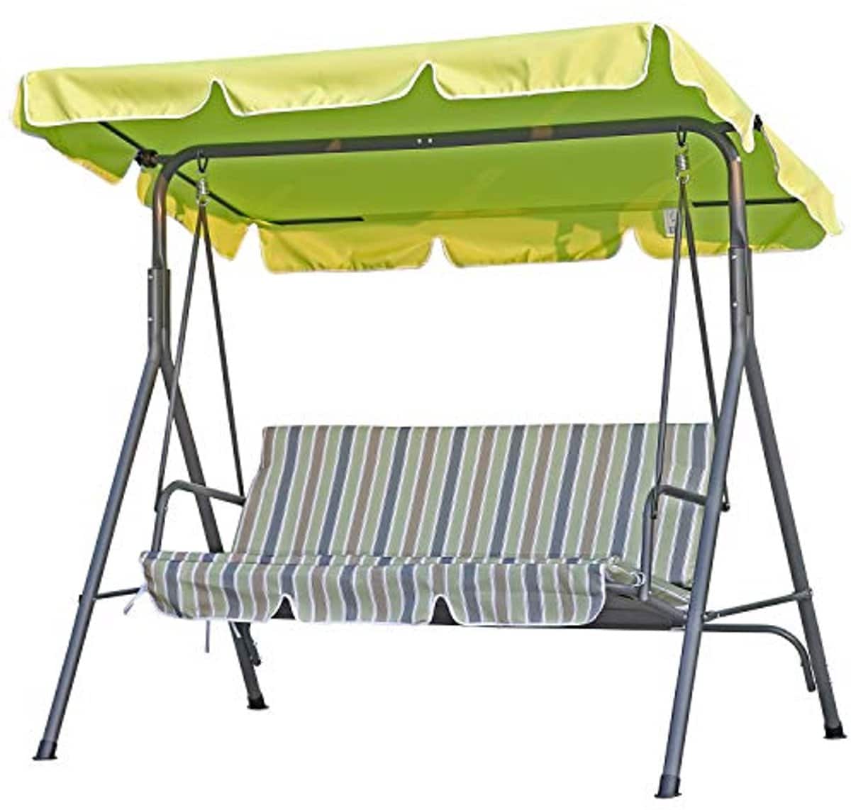 3 zits schommelbank met zonwering comfortabel en stijlvol voor de