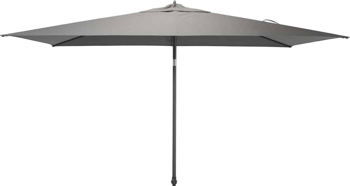 4 seasons azzurro stokparasol 200×300 cm charcoal solefin