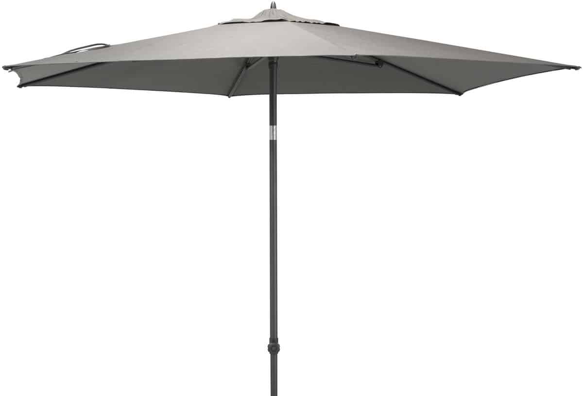 4 seasons azzurro stokparasol Ø300 cm charcoal solefin