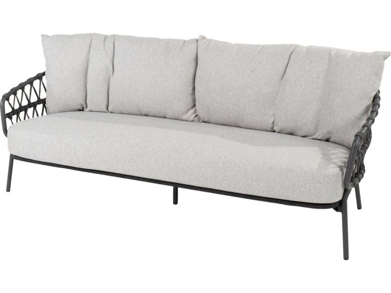 4 Seasons Calpi - 3-zits loungebank - antraciet