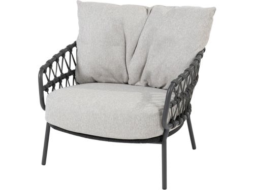 4 Seasons Calpi loungestoel - antraciet (1 stuk)