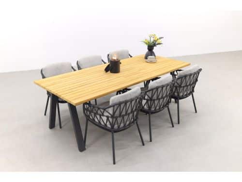 4 Seasons Calpi/Taste Ambassador 240x100 cm. tuinset - 7-delig OP=OP