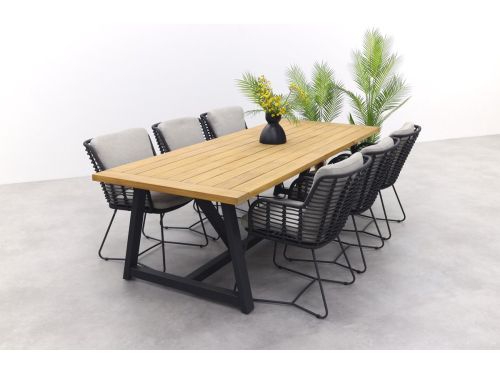 4 Seasons Fabrice/Noah 260x100 cm. tuinset - 7-delig OP=OP