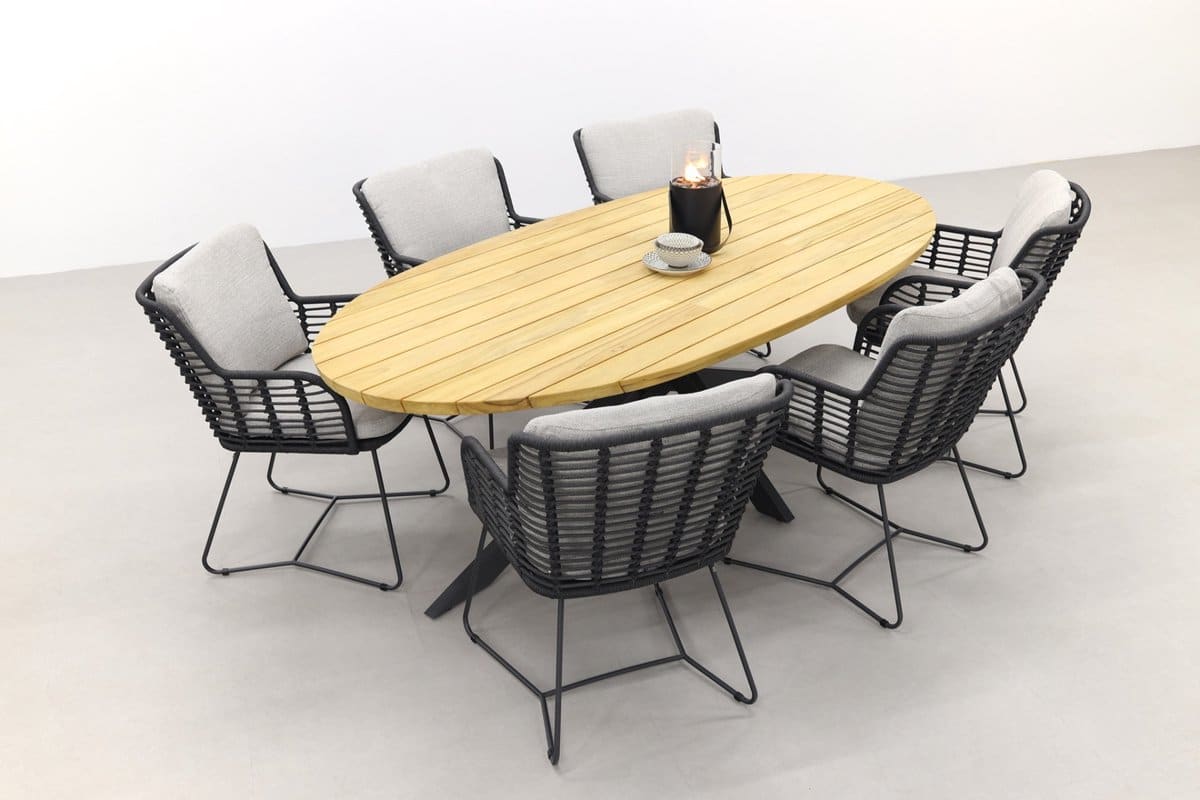 4 seasons fabrice/taste prado ellips 240×115 cm. tuinset