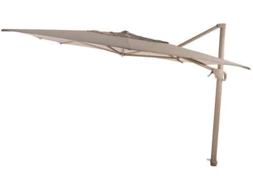 4 Seasons Hacienda zweefparasol 300x400 cm frame latte