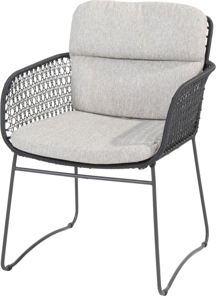 4 seasons outdoor aprilla tuinstoel antraciet