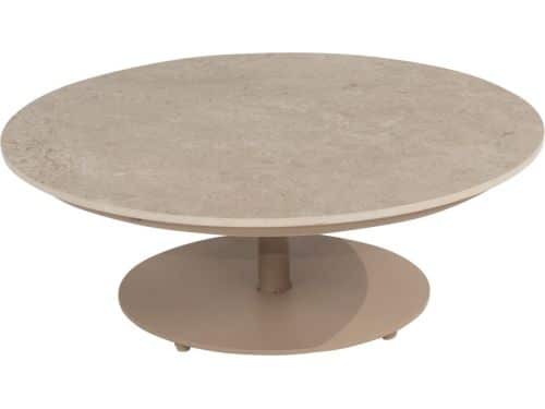 4 Seasons Outdoor Boaz Keramiek Salontafel Latte - Ø80 cm