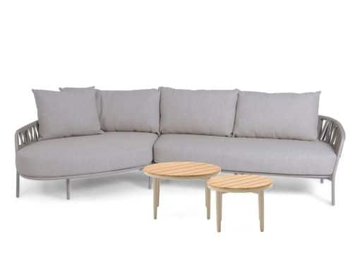 4 Seasons Outdoor Calma/Toscane 50/70 cm hoek loungeset 4-delig