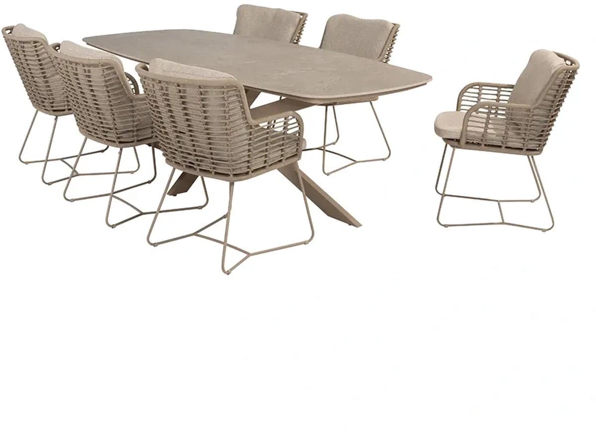 4 seasons outdoor fabrice prado diningset