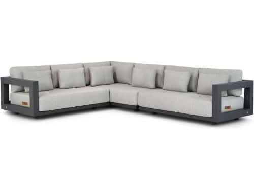 4 Seasons Outdoor Metropolitan hoek loungeset 3-delig