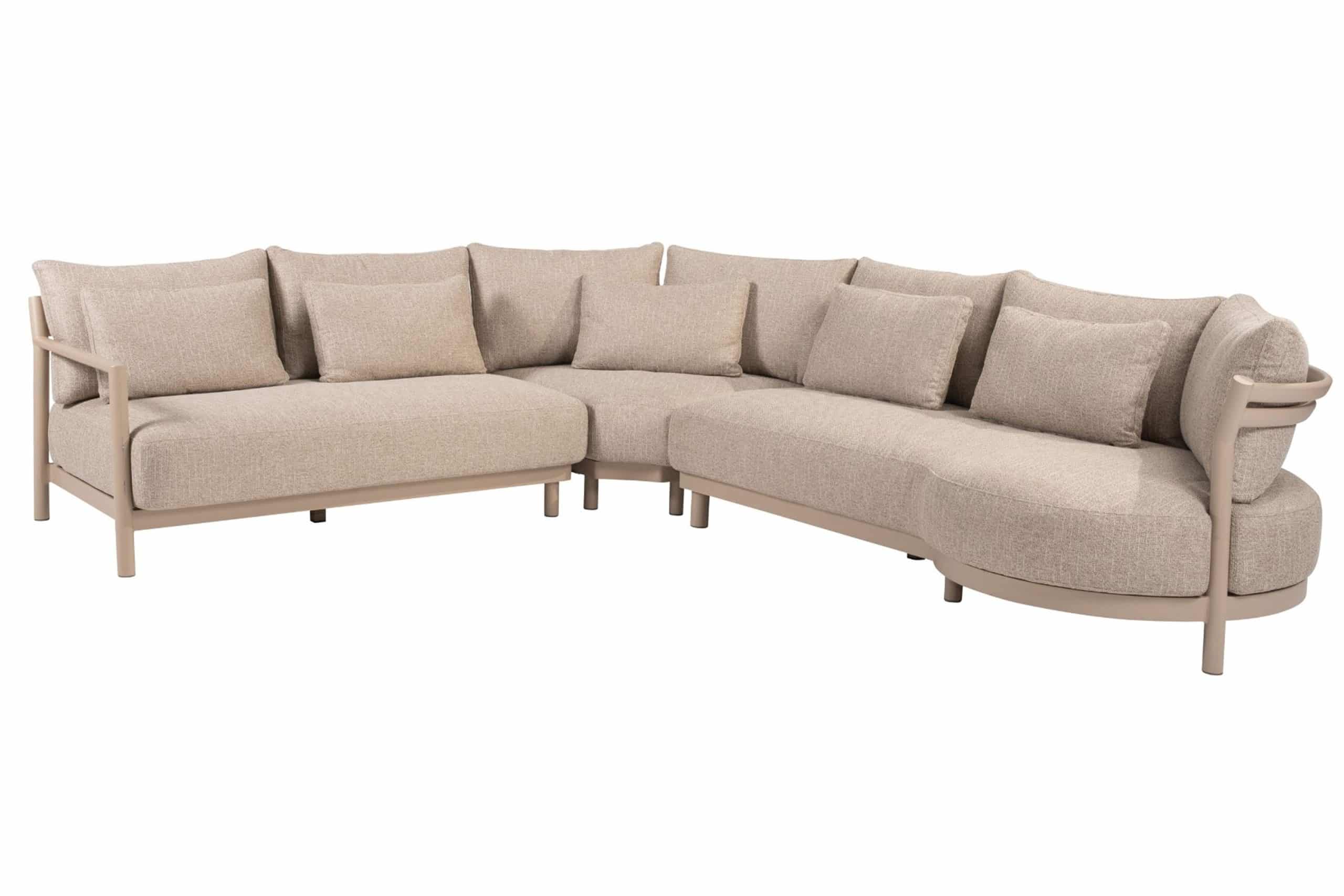 4 seasons outdoor mykonos hoek loungeset 3 delig