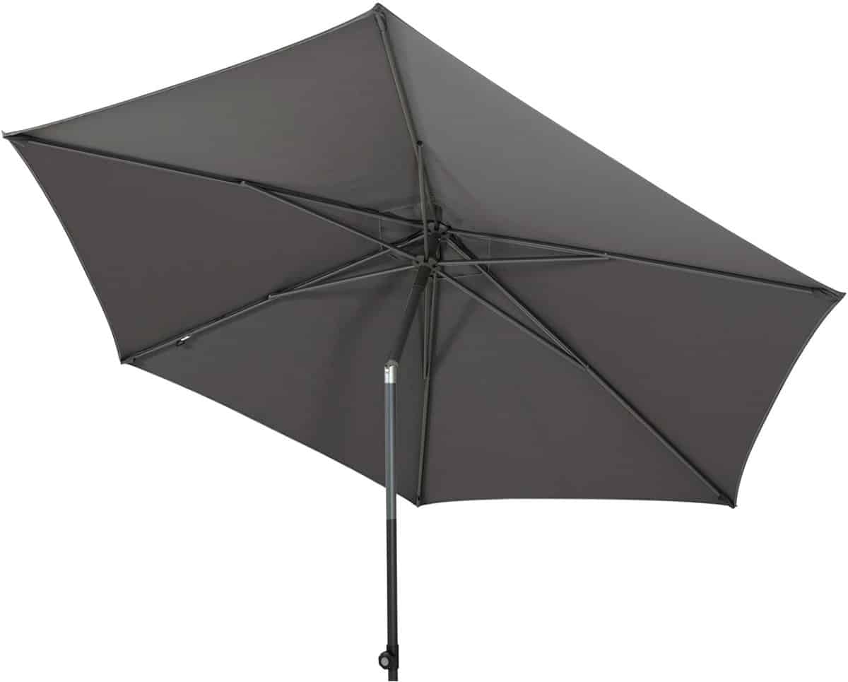 4 seasons outdoor parasol oasis Ø300 cm donker grijs