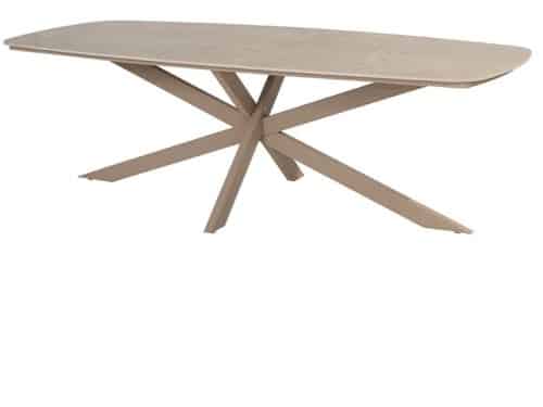 4 Seasons Outdoor Prado Barrel Diningtafel Latte - 240 cm