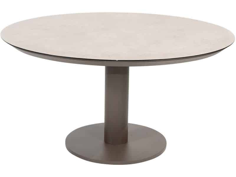 4 Seasons Sarah lage tuintafel Ø130 cm terre