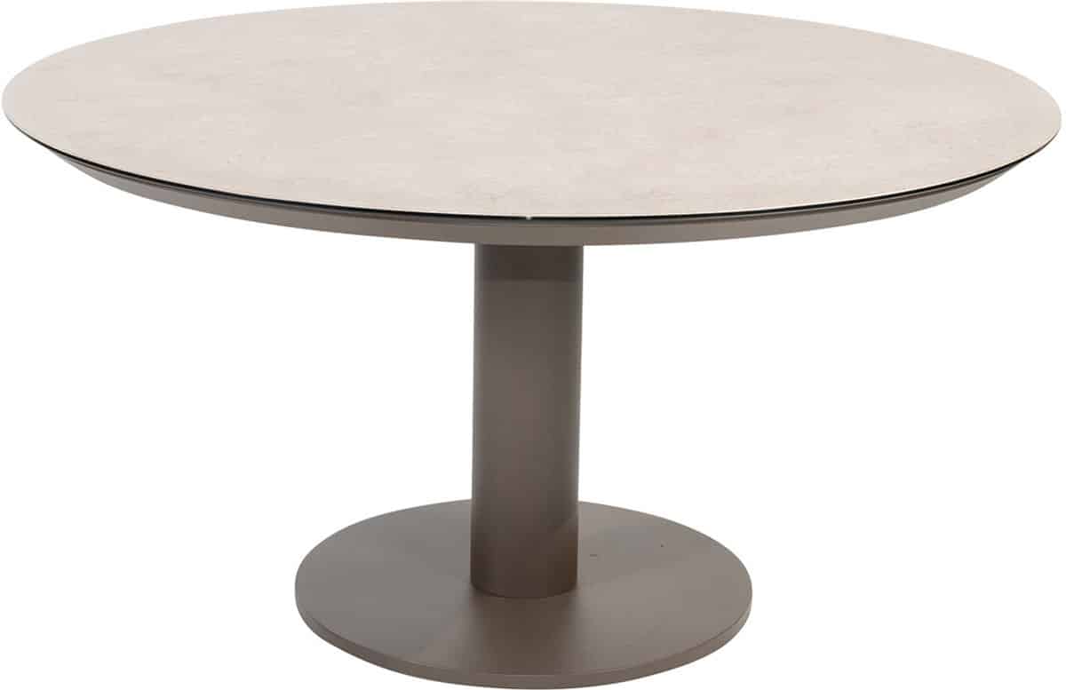 4 seasons sarah lage tuintafel Ø130 cm terre