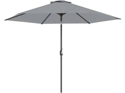 4goodz Parasol 295 cm Kantelbaar - met Parasolhoes - Grijs