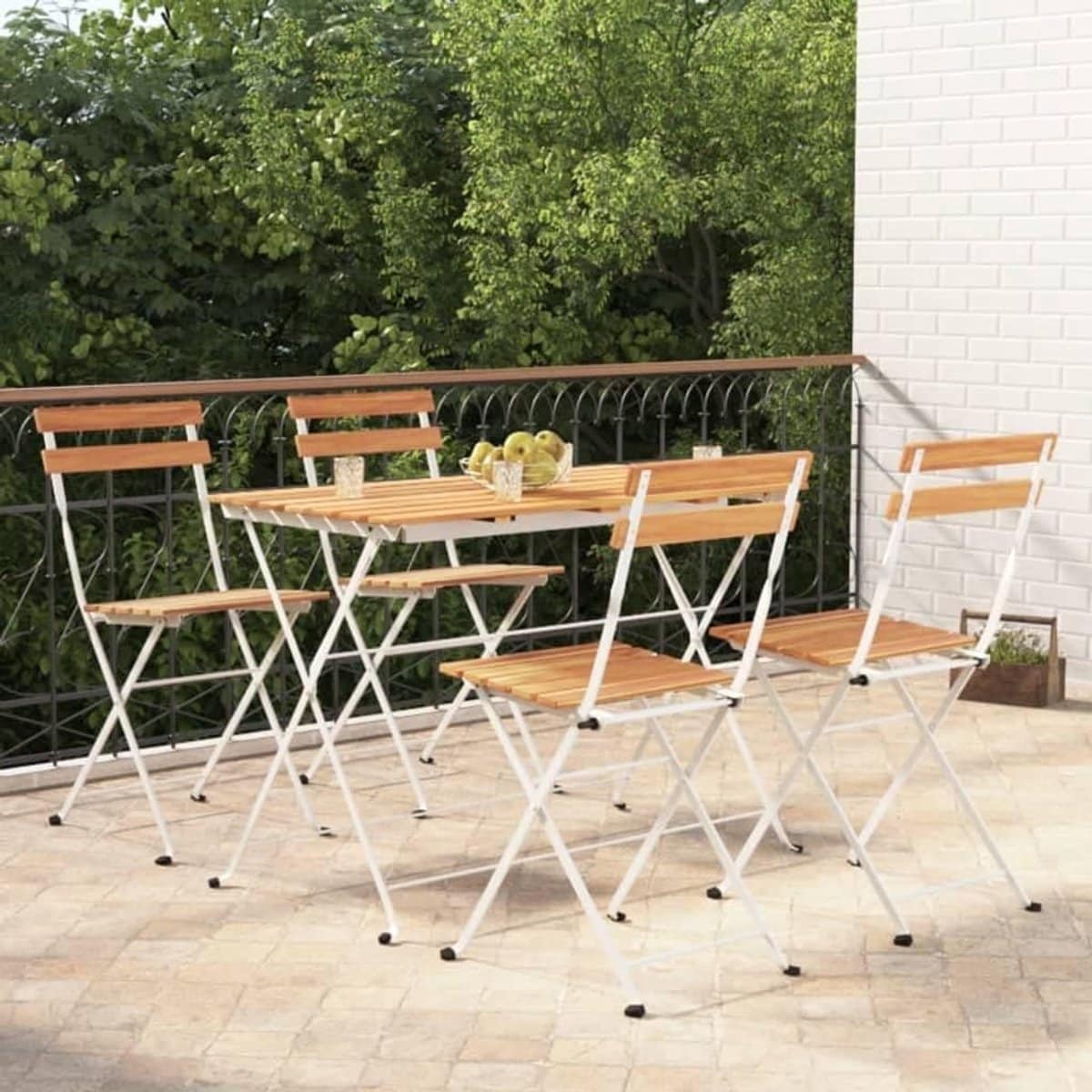 5 delige bistroset terrasmeubelen tuinbank meubelsets lounge set