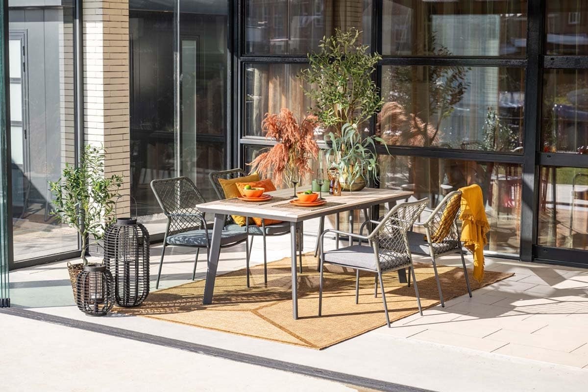 5 delige tuinset dido tuinstoelen mosgroen vigo tafel