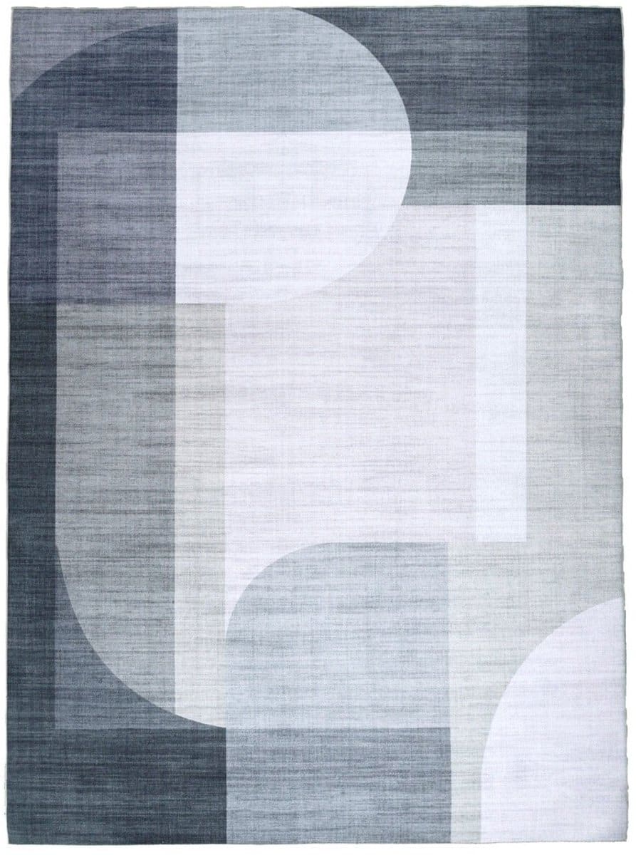 Abstract buitenkleed – Groovy Shapes Groen – 230x330cm