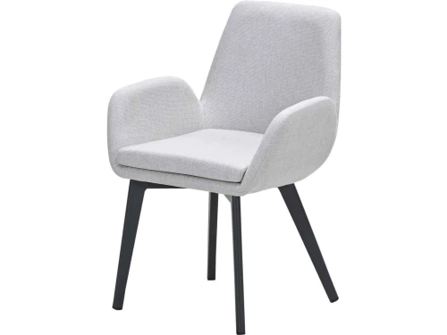 Acate dining tuinstoel - carbon black frame -all weather