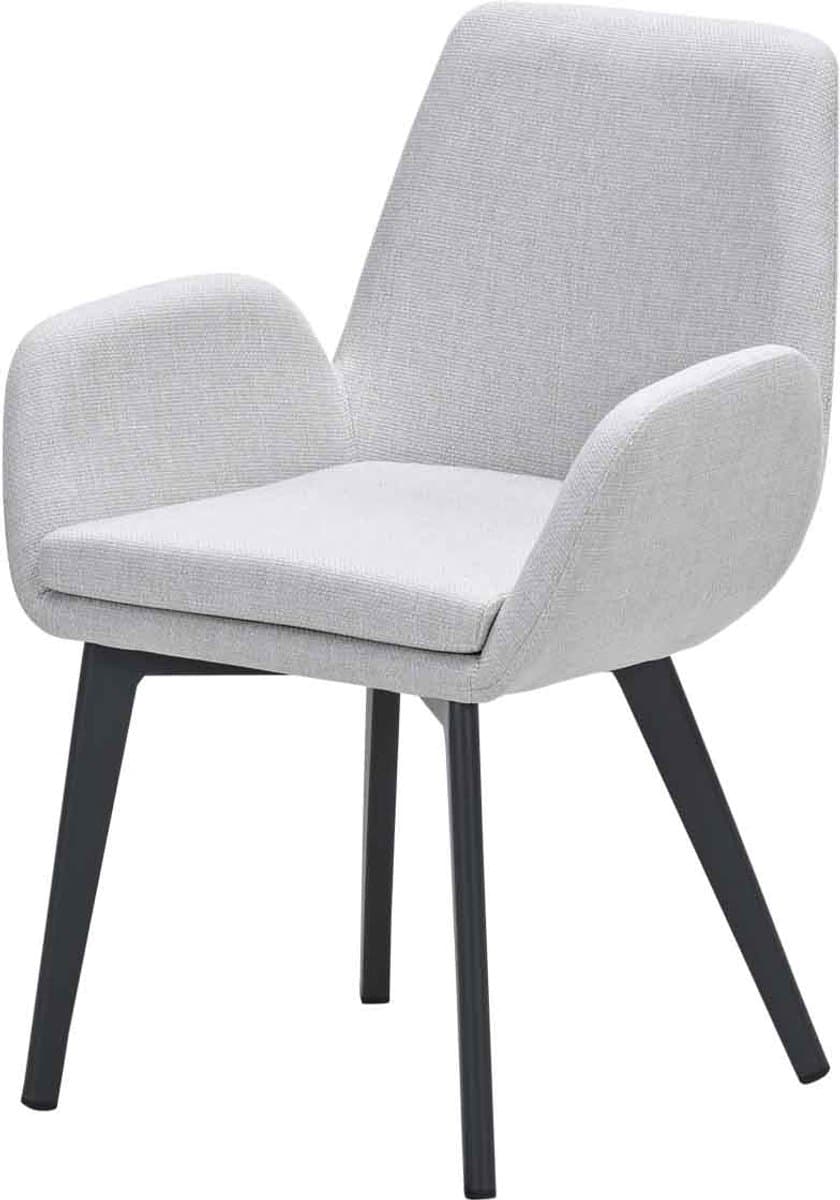 acate dining tuinstoel carbon black frame all weather