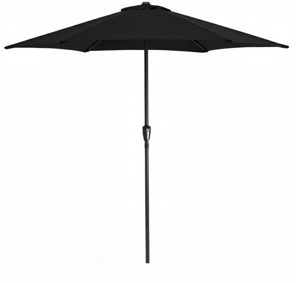 acaza parasol stokparasol zwart 270 cm diameter
