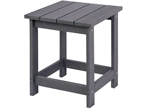 Adirondack vierkante bijzettafel voor buiten - Weerbestendig en onderhoudsvriendelijk